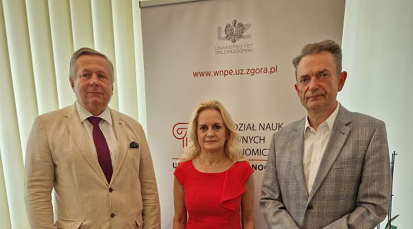 Okręgowy Inspektor Pracy Gościem Dziekana WNPE UZ