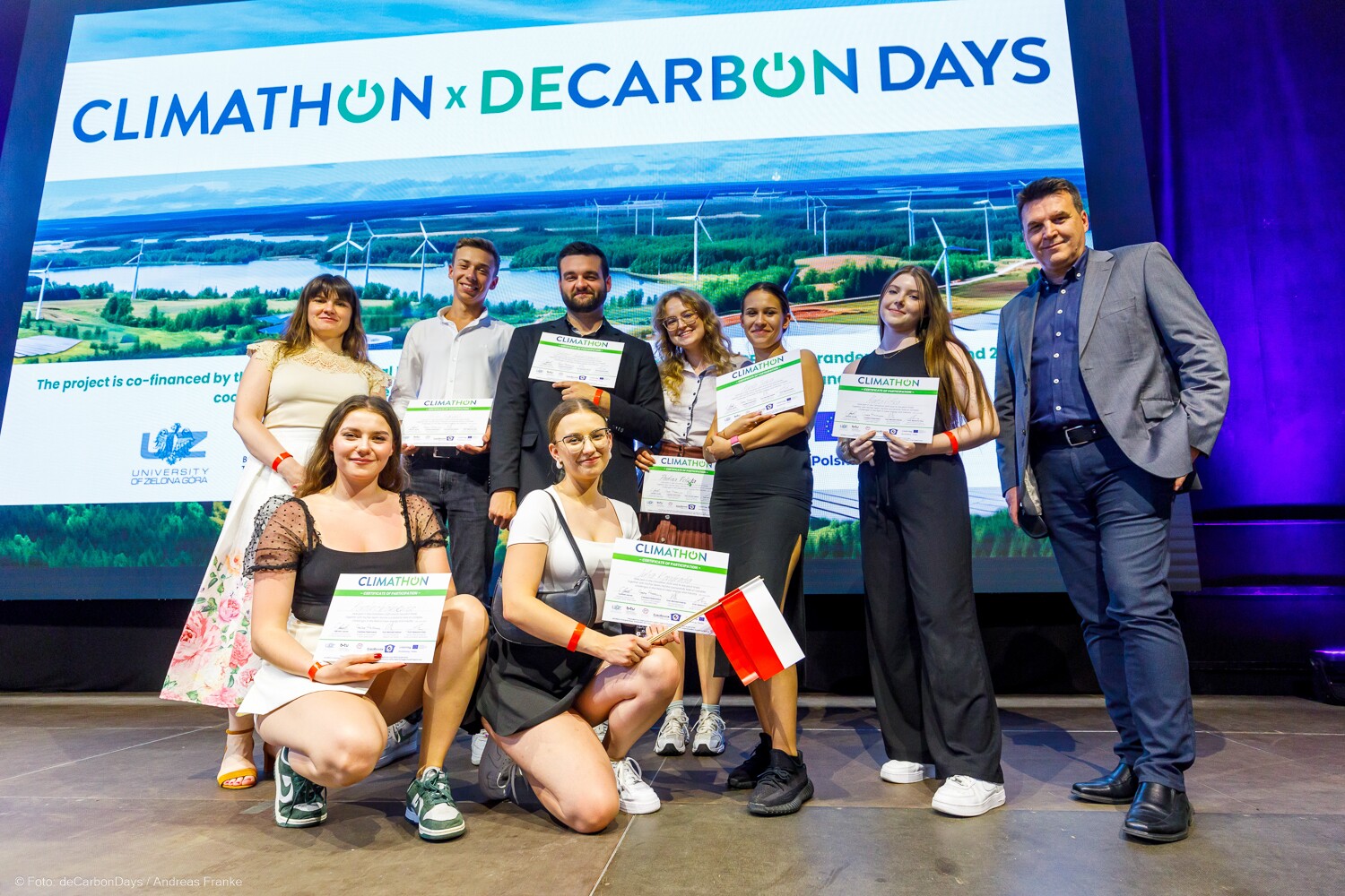 Udział studentów w Decarbon Days 2025